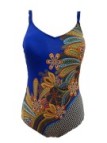Giadamarina costume intero con coppe foderate stampa piazzata made in Italy art. mexico